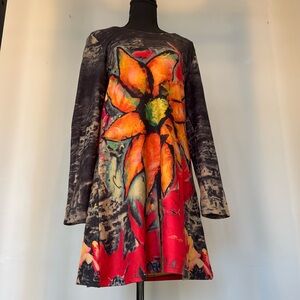 Flower power stand out dress perfect for autumn leaves !!! FALL punch